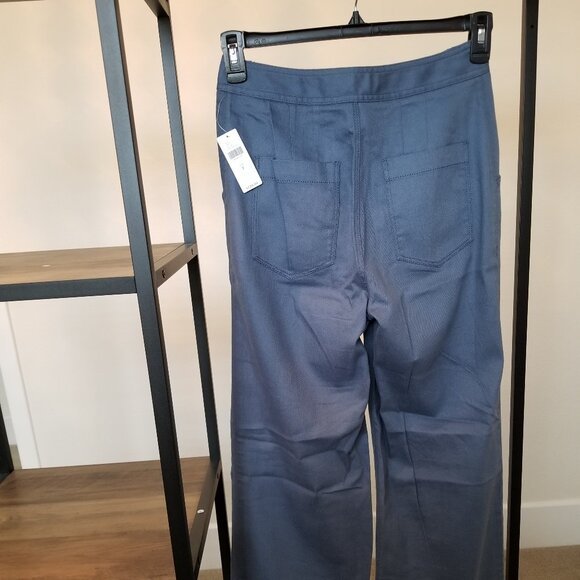 Anthropologie NWT Cassidy Belted Wide Leg Pant Size 2 - Picture 3 of 6